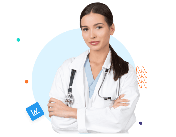 Doctor with medical equipment